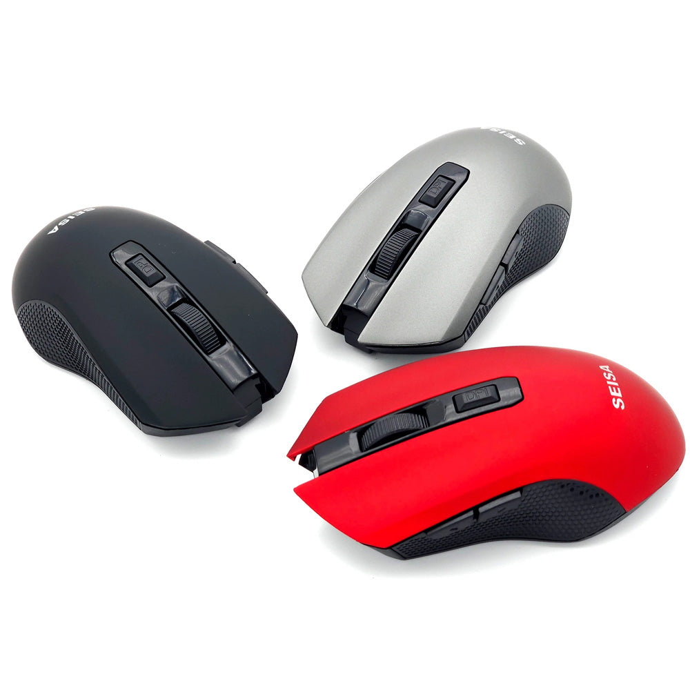 Mouse Inalambrico Ergonomico 1600 dpi Rj